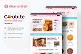 Coobite – Modern Cookie Shop Elementor Template Kit