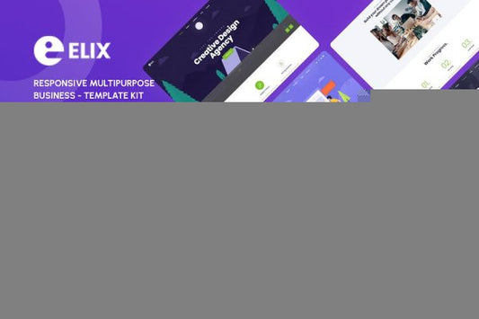 Elix – Responsive Multipurpose Creative Business Template Kit