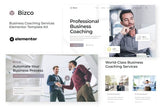 Bizco – Business Coaching Elementor Template Kit