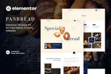 Panbread ? Fresh Bakery & Pastry Elementor Template Kit