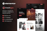 Eventups ? Event & Conference Elementor Template Kit