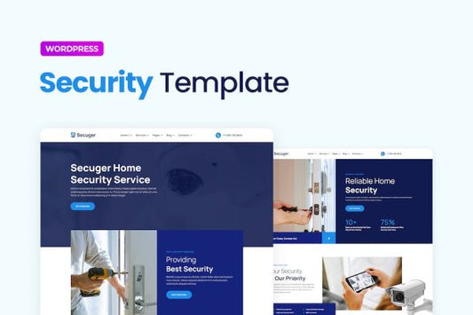 Secuger ? Home Security Elementor Pro Template Kit