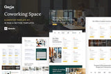 Qerja – Coworking Space WordPress Elementor Template Kit