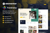 Fundraisy ? Charity & Fundraising Elementor Template Kit