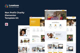 LoveIcon ? Nonprofit Charity Elementor Template Kit