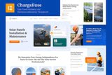 ChargeFuse – Solar Panel Installation & Maintenance Elementor Template Kit