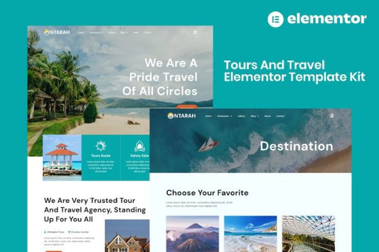 Ntarah – Tours & Travel Elementor Template Kit