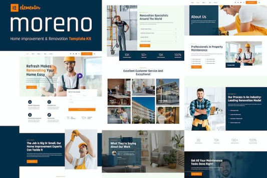 Moreno – Home Improvement & Renovation Template Kit