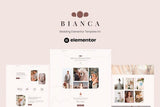 Bianca – Wedding Elementor Template Kit
