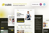 Cubic – Flooring & Tiling Services Elementor Pro Template Kit
