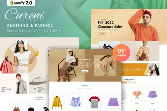Cureni - Clothing & Fashion Shopify 2.0 Theme Clothing & Fashion Responsive Shopify 2.0 Theme