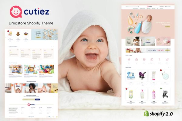 Cutiez - Kids Toys, Children Fashion Store Shopify Babyproducts, toddler, babyshop ,newborn, pregnancy, online, brand, matteress,luxury, boutique, Shop