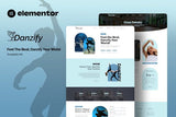 Danzify – Dance Course Elementor Template Kit