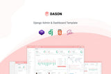 Dason – Django Admin & Dashboard Template Dason contains lots of new design widgets with responsiveness on all screens.