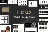 Dialz - Watch Store Shopify Theme Dark Luxury Watches, Jewelry Store Theme. Gifts, Accessories, Gadgets & Single Product Shop 2.0