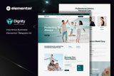 Dignity – Insurance Business Elementor Template Kit