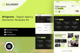 Diligent – Creative Agency & Portfolio Elementor Template Kit