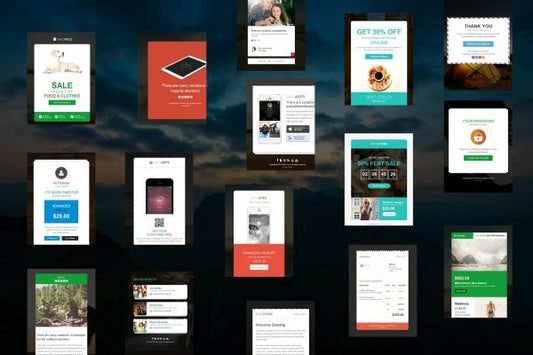 Dimo -16 Email Notification Template Set Dimo -16 Email Notification Template Set is a Modern and Clean Design.