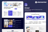 Dizayn – Digital Design Agency Elementor Pro Template Kit