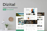 Dizital – Easy Digital Downloads HTML Template Digital Downloads