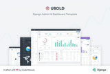 Django Admin & Dashboard Template – UBold Ubold is a fully featured premium admin template built on top of awesome Bootstrap 5 and Django