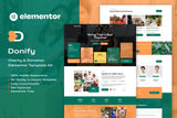 Donify – Charity & Donation Elementor Template Kit