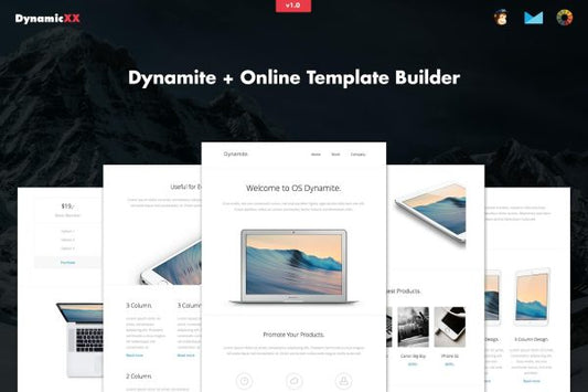 Dynamite – Responsive APP / Promotion Email Dynamite – Responsive APP / Promotion Email Template + Online Builder. Promote your product or app.