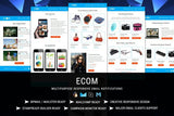 ECOM Transactional & Notification Email Templates ECOM is a bundle of eCommerce Transactional and Notification HTML Email Templates