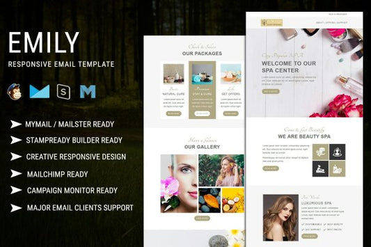 Emily – Responsive Email Template Great email template to multiple your leads & empower your business
