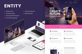 Entity – Responsive Email + Themebuilder Access High quality responsive email newsletter template | MailChimp | Campaign Monitor supported