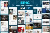 Epic – Multi-Concept Email Templates Bundle Best business email templates bundle