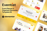 Eventist – Event Planner & Organizer Elementor Template Kit