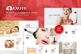 Exote - Beauty & Cosmetics Shopify Theme Beauty & Cosmetics Shop Responsive Shopify Theme