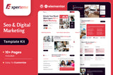 Expertense – SEO & Digital Agency Elementor Template Kit