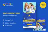 Fashion Banner Set Black Friday Sale HTML5 Banner Fashion Banner Set Black Friday Sale HTML5 Banner