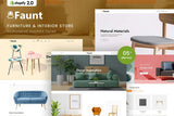 Faunt - Furniture & Interior Shopify 2.0 Theme Furniture & Interior Responsive Shopify 2.0 Theme