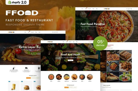 FFood - Fast Food & Restaurant Shopify 2.0 Theme Fast Food & Restaurant Responsive Shopify 2.0 Theme