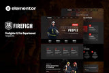 Firefigh – Firefighter & Fire Department Elementor Template Kit