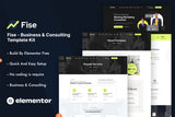 Fise – Business & Consulting Elementor Template Kit