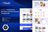FiStudy – Professional Education & Online Course Elementor Pro Template Kit