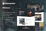 FitClass – Fitness & Gym Services Elementor Template Kit