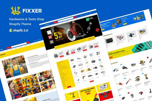 Fixxer - Hardwares & Tools Shop Shopify Theme Troubleshooter Solution Expert Resolver Handyman Repair,Specialist Maintenance Pro,Repair Technician