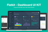 Flatkit – Dashboard UI KIT Bootstrap 4 admin dashboard with AngularJS