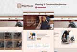 FloorMaster – Flooring & Construction Service Elementor Pro Template Kit