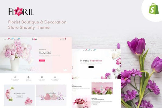 Floril - Florist Boutique & Decoration Store Florist Boutique & Decoration Store Shopify Theme