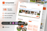 FortuneBuild – Real Estate Property Elementor Template Kit