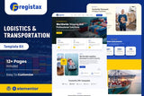 Fregistax – Cargo & Logistics Elementor Template Kit