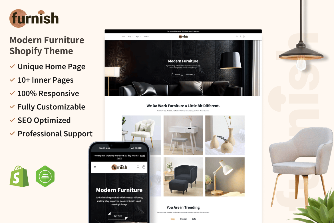 Furnish Modern Furniture Shopify Theme OS 2.0
