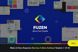 Fuzen – Bootstrap 4 Admin Template + UI Kit Fuzen Bootstrap 4 Admin is super flexible, powerful, clean, modern & responsive admin template