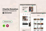 Givvy – Charity Donation Elementor Template Kit